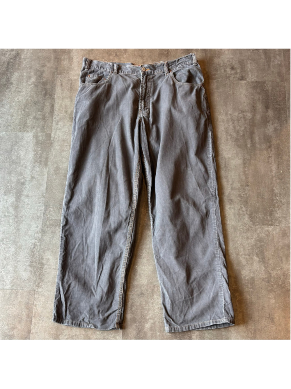 Vintage Old Navy Corduroy Wide Leg Pants Men’s 36x30 Gray